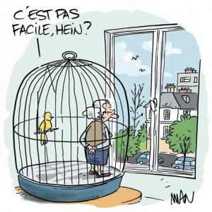 Confinement et lien social